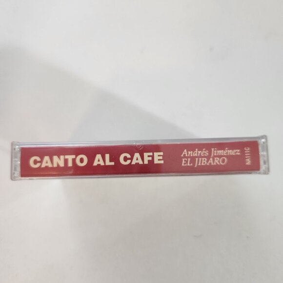 Canto Al Cafe Cassette Tape By Andres Jimenez El Jibaro 1990 Nuevo Arte Inc Puer - Picture 4 of 6